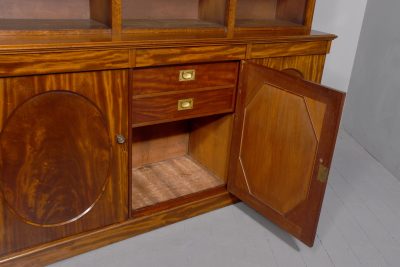 Large Mid-Victorian Open Bookcase. - Image 5