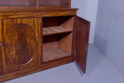 Large Mid-Victorian Open Bookcase. - Image 9
