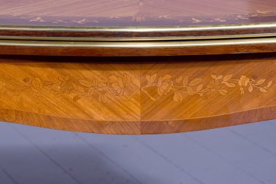 French Inlaid Fold-Over Card Table - Image 6