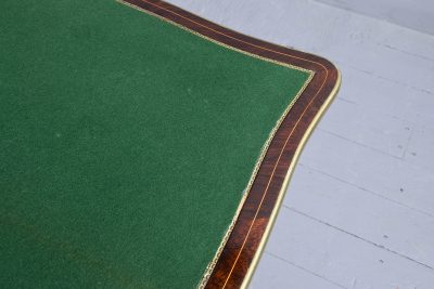 French Inlaid Fold-Over Card Table - Image 13
