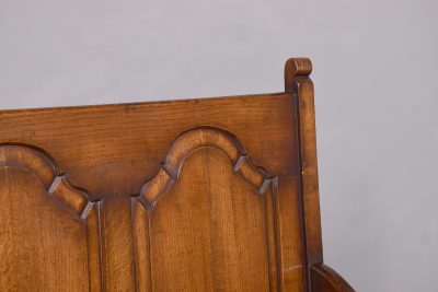 Large Triple Back Hall Bench - Image 4