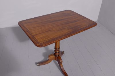 Regency Mahogany Occasional Table - Image 3
