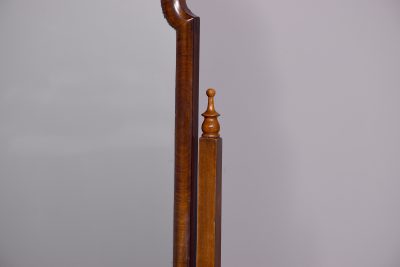 Walnut Cheval Mirror of a Queen Anne Design - Image 5
