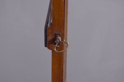 Walnut Cheval Mirror of a Queen Anne Design - Image 4