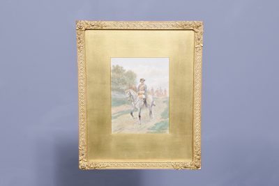 Set of 3 Cavalry Watercolours by Thomas Mackay - Image 11