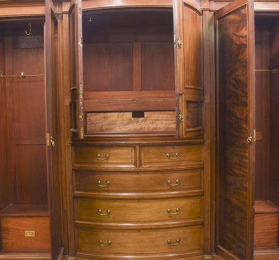 Monumental Georgian Style Combination Wardrobe - Image 11