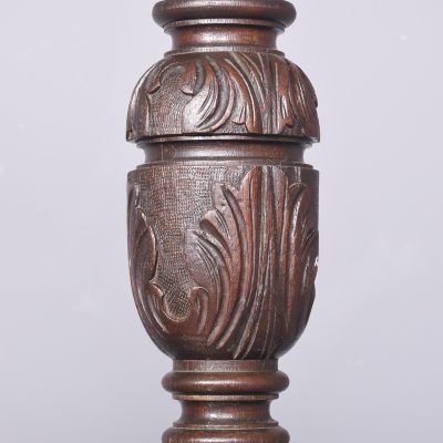 Monumental Carved Oak Stand - Image 8