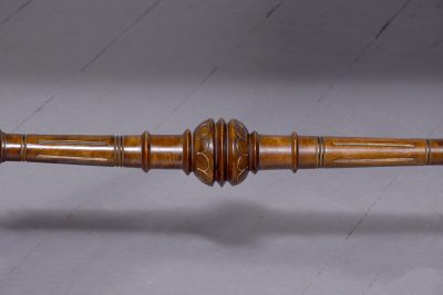 Classic Victorian Burr Walnut Card - Table - Image 13