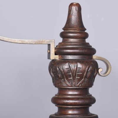 Monumental Carved Oak Stand - Image 3
