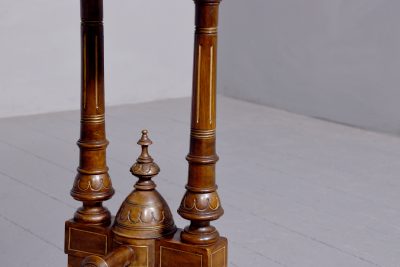 Classic Victorian Burr Walnut Card - Table - Image 9