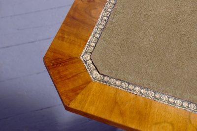 Classic Victorian Burr Walnut Card - Table - Image 3
