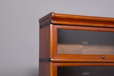 Globe - Wernicke five - section mahogany stacking bookcase, in perfect condition - Image 8