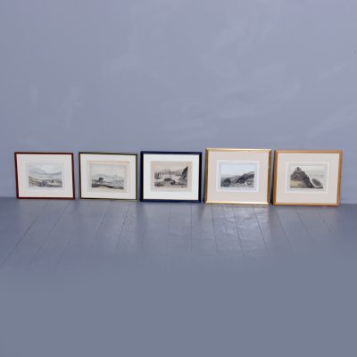 Set of 27 Regency Period Hand Tinted Prints - Image 5