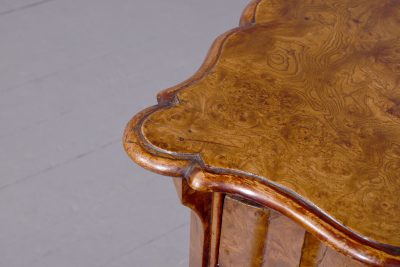 Burr Elm Dutch Shaped - Front Chest of Drawers - Image 2