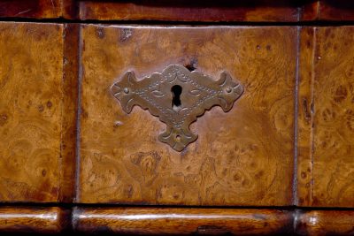Burr Elm Dutch Shaped - Front Chest of Drawers - Image 7