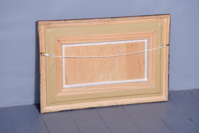 Stylish Oil Painting of a Street Scene - Image 2