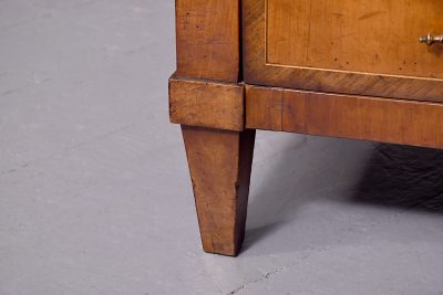 Stylish, 19th century rosewood - inlaid, blonde walnut Continental bureau (secretaire) - Image 9