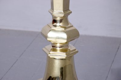 Victorian Brass Standard Lamp - Image 5