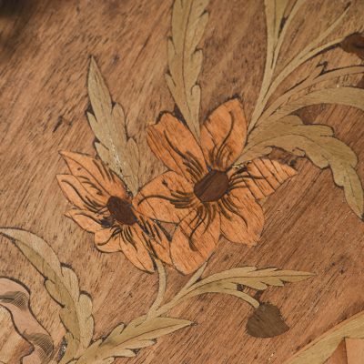 Late Victorian Marquetry Inlaid Side Table or Cabinet - Image 10