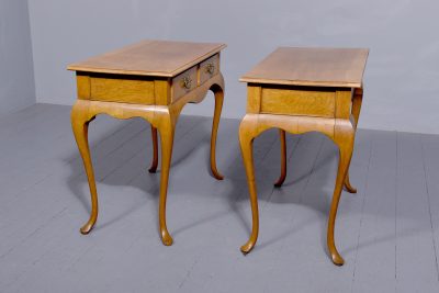 Pair of Light Oak Side Tables - Image 8