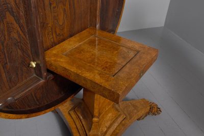 Exhibition Quality Burr-Elm Breakfast Table - Image 7