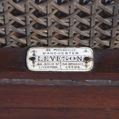 George IV Mahogany and Rattan folding Campaign Bed - Image 13
