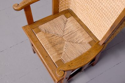 Quality Oak Framed Orkney Chair - Image 4