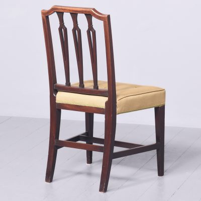 Quality Set of 12 George III Mahogany Dining Chairs - Image 7