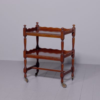 Mahogany Two - Tier Trolley - Image 9