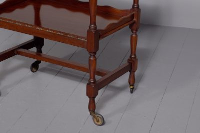 Mahogany Two - Tier Trolley - Image 8