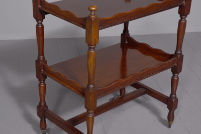 Mahogany Two - Tier Trolley - Image 6
