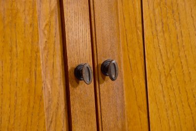 Two Door Ash Wall Cabinet - Image 2
