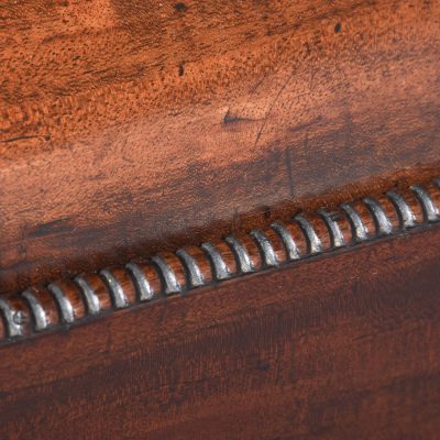 Rare, Neat-Sized George III Mahogany Table-Top Cellarette - Image 5