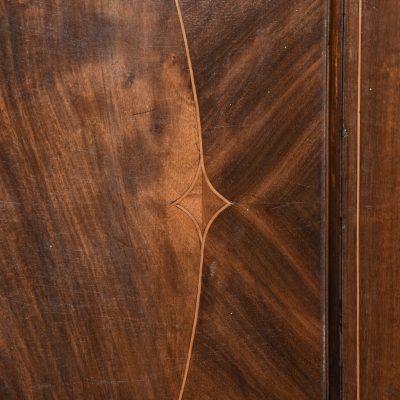 George III Four Door Break Front Cabinet Bookcase - Image 6