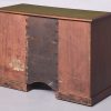 Neat Size Late Victorian Mahogany Knee Hole Desk - Image 10