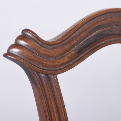 Chippendale Style Mahogany Armchair - Image 5