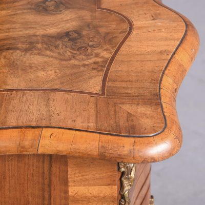 19th Century Inlaid Walnut French Chest of Drawers - Image 2