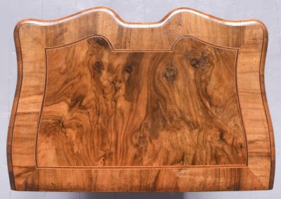 19th Century Inlaid Walnut French Chest of Drawers - Image 8