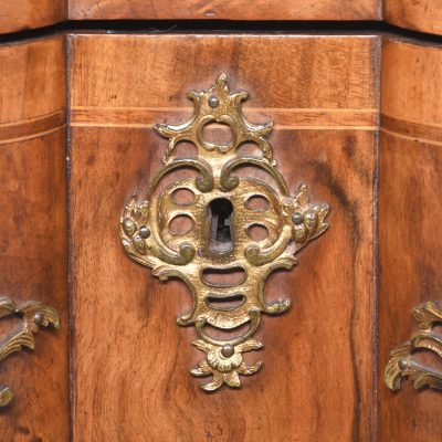 19th Century Inlaid Walnut French Chest of Drawers - Image 10
