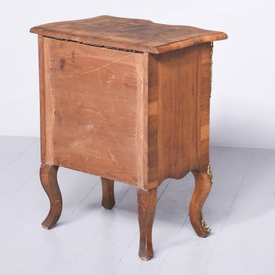 19th Century Inlaid Walnut French Chest of Drawers - Image 12