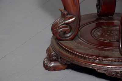 Meiji Period Carved Jardinière of Generous Proportions - Image 3