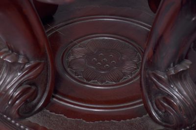 Meiji Period Carved Jardinière of Generous Proportions - Image 7