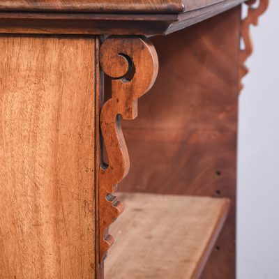 Victorian Mahogany Cabinet Bookcase - Image 5