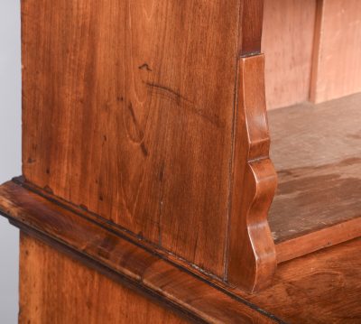 Victorian Mahogany Cabinet Bookcase - Image 6