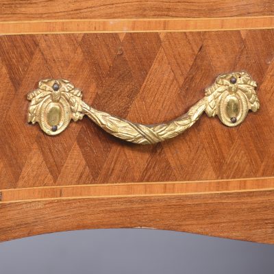 Louis XV Style Ormolu Mounted Walnut Ladies Writing Desk - Image 4