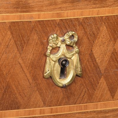 Louis XV Style Ormolu Mounted Walnut Ladies Writing Desk - Image 6