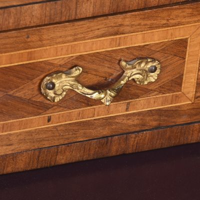 Louis XV Style Ormolu Mounted Walnut Ladies Writing Desk - Image 7