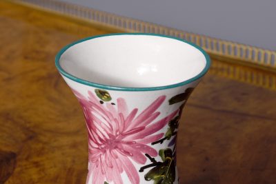 Pair of Hand Painted Wemyss Beaker Vases - Image 6