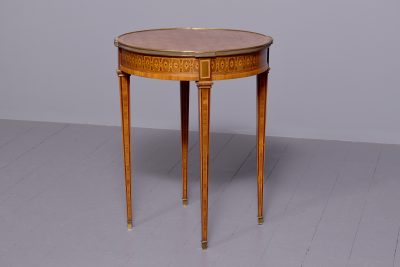 Louis IV Style Circular Occasional Table - Image 8