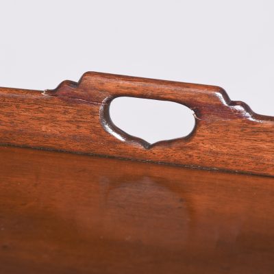Pair of George III Style Handmade Tray-Top Tambour-Front Bedside Commodes - Image 5